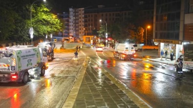Elazig Belediyesi Kapsamli Temizlik Çalismalarina Devam Ediyor