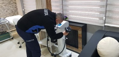Samsun'da Berber, Kuaför Ve Güzellik Salonlari Denetlendi