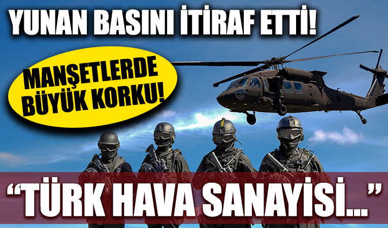 Yunan basını sonunda itiraf etti! Manşetlerde büyük korku