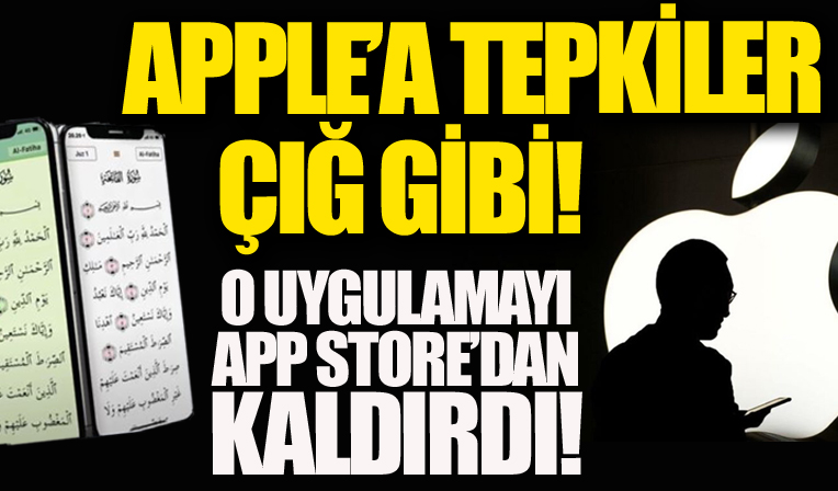 Apple popüler Kur'an-ı Kerim uygulamasını App Store'dan kaldırdı