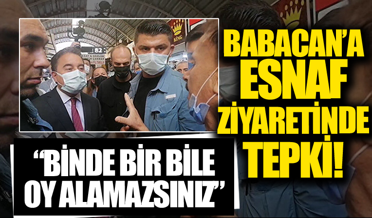 Mersinli vatandaştan Ali Babacan'a tepki: Binde bir bile oy alamayacaksınız