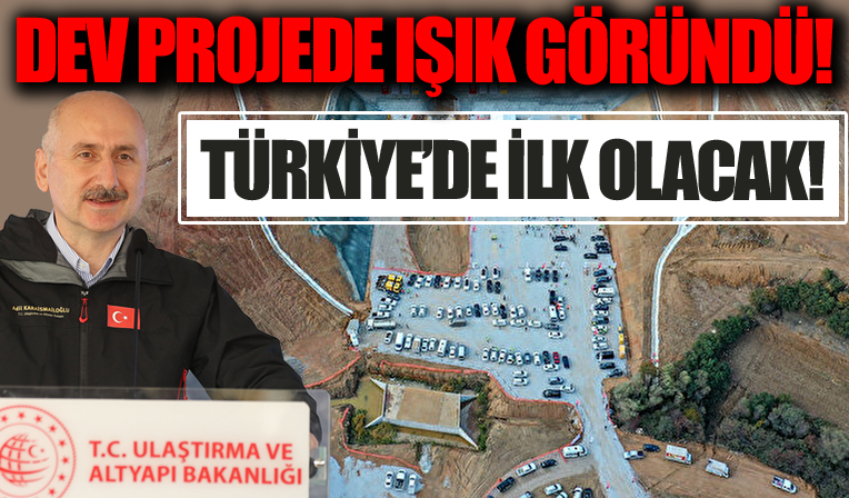 Ankara İzmir YHT projesindeki Türkiye'nin en geniş TBM tünelinde ışık göründü: Türkiye'de ilk olacak