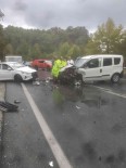 Antalya'da Yagis Trafik Kazalarina Sebep Oldu Açiklamasi 6 Yarali