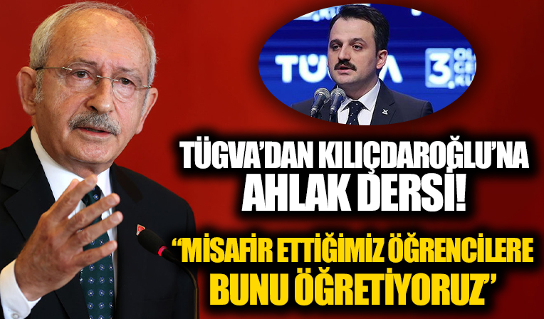 Kılıçdaroğlu TÜGVA için “lağım” dedi, TÜGVA'dan cevap gecikmedi: “Terbiyesizliktir”
