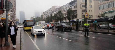 Besiktas'ta Milyonluk Kaza Açiklamasi 4 Araç Birbirine Girdi