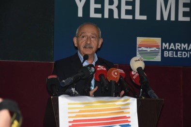 CHP Genel Baskani Kiliçdaroglu, Marmaris'te Gazetecilerle Bulustu