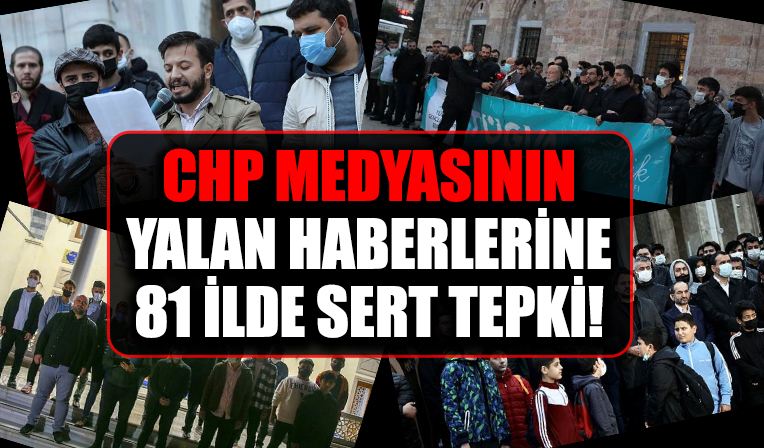 TÜGVA'dan 81 ilde sosyal medya ve CHP medyasının yalan haberlerine sert tepki!
