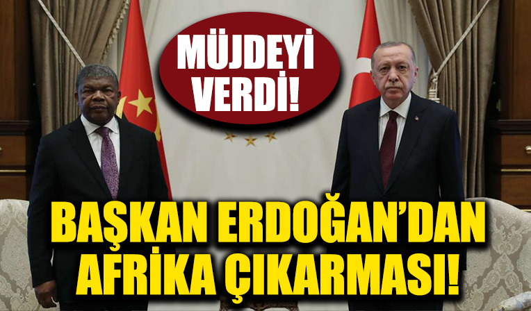 Başkan Erdoğan Angola Devlet Başkanı Lourenço ile ortak basın toplantısı

