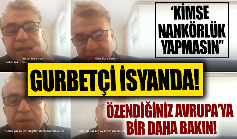 Gurbetçi vatandaş: İki yıl önce 8 Euro'ya aldığım şeker ilacını şimdi 30 Euro'ya alıyorum kimse nankörlük yapmasın