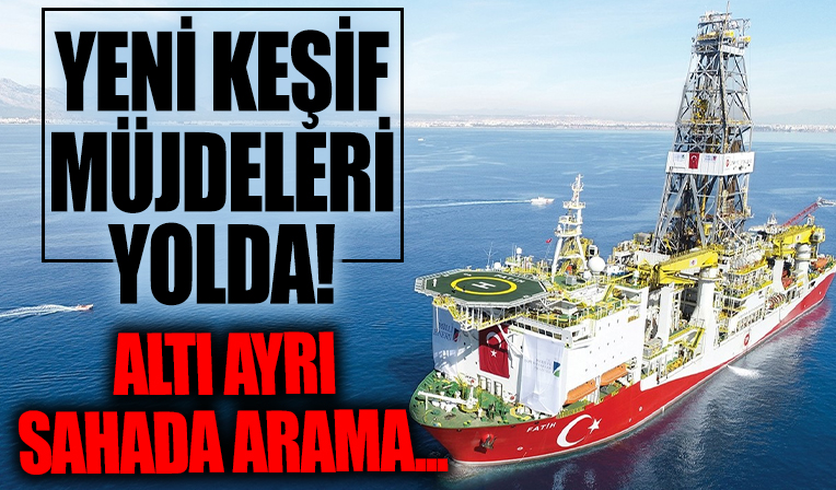 Karadeniz'den sonra sıra Akdeniz'de: Altı ayrı sahada petrol aranacak