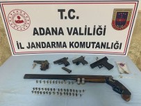 Kozan'da Silah Ticareti Yapan Zanli Yakalandi