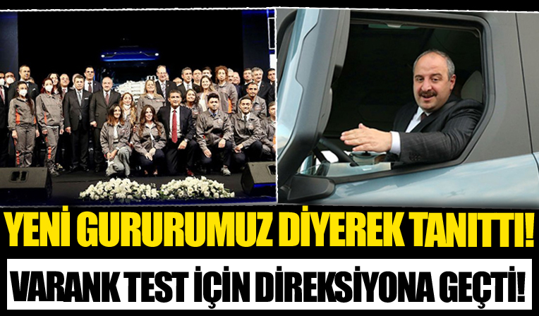 Bakan Varank, Türkiye'nin ilk ve tek yerli şanzımanlı kamyonunu test etti