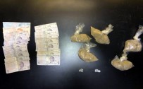 Uygulama Noktasindan Kaçan Süphelinin Üzerinden Yarim Kilo Eroin Çikti