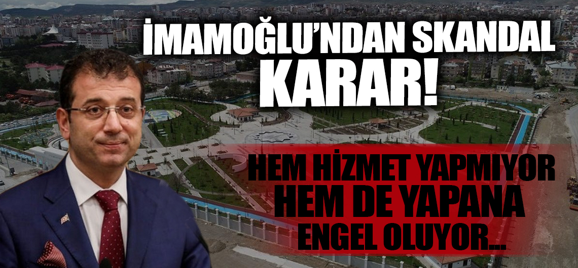 İmamoğlu'ndan skandal karar! Vatandaşa hizmete yine engel oldu