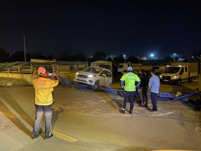 Sakarya'da Ilginç Olay Açiklamasi Alkollü Sekilde Çaldigi Kamyonla Sehri Savas Alanina Çevirdi