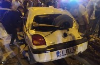 Tarsus'ta Trafik Kazasi Açiklamasi 2 Yarali