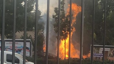 Ankara'da MTA Kampüsü bahçesinde doğalgaz patlaması! İlk açıklama geldi