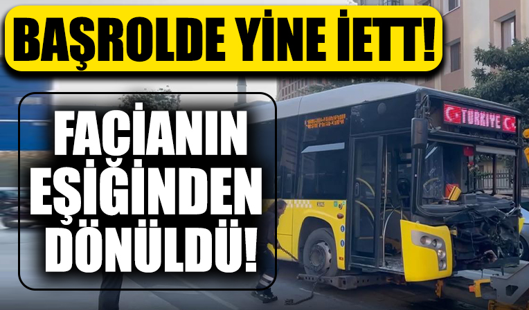 Bayrampaşa'da İETT otobüsüyle otomobil çarpıştı! 7 yaralı var