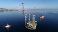 1915 Çanakkale Köprüsü altından geçti! Dev platform 57 metre suya batırıldı