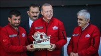 Başkan Erdoğan'dan BayKar tesislerine taziye ziyareti...