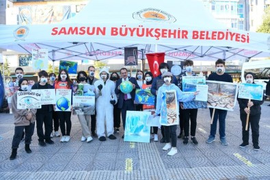 Samsun'da 'Iklimi Degil Kendini Degistir' Etkinligi