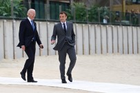 ABD Baskani Biden, Fransa Cumhurbaskani Macron Ile Görüstü