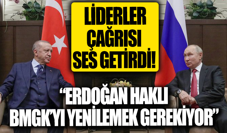 Başkan Erdoğan'ın çağrısı ses getirdi: 'Erdoğan haklı, BMGK'yı yenilemek gerekiyor