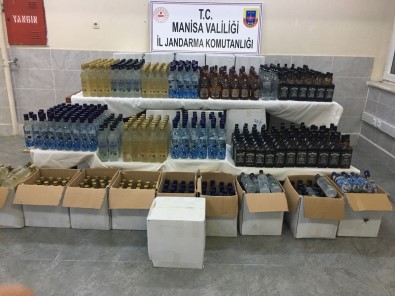 Manisa'da Kaçak Içki Operasyonu