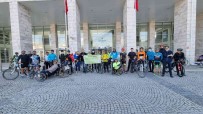 Bursa'da Pedallar SMA Hastasi Mehmet Ayaz Için Döndü