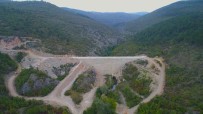 Karabük Aldegirmen Baraji'nda Çalismalar Araliksiz Devam Ediyor