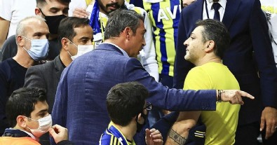 Ali Koç ve taraftarlar arasında gerginlik! Fenerbahçe Beko-Barcelona maçında...