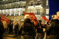 Yunanistan'da kaos! Polis şiddetine karşı halk sokaklara döküldü