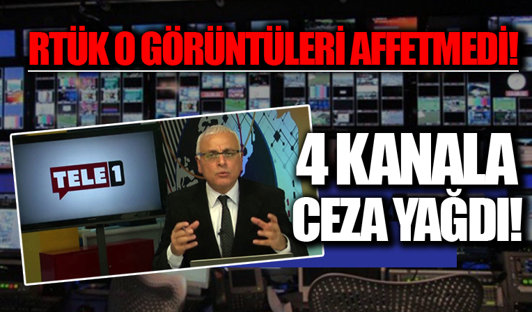 RTÜK'ten 4 yayın kuruluşuna ceza