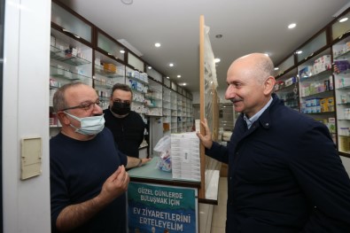 Bakan Karaismailoglu, Türkeli'de Esnaf Ve Vatandaslarla Bir Araya Geldi