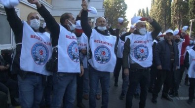 CHP'li Bakırköy belediyesinde isyan var! Zam alamayan işçiler belediye önündeki grevlerinin 4. gününde!