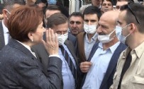 İYİ Partililer Akşener'e soru soran vatandaşın üzerine yürüdü