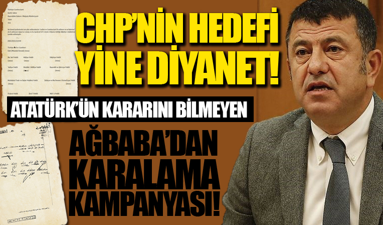 Atatürk'ün kararını bilmeyen CHP yine cuma hutbesi üzerinden Diyanet'i hedef aldı