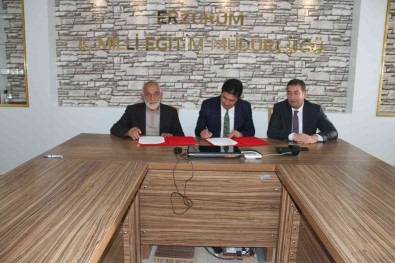 Erzurum Il Millî Egitim Müdürlügü Ile Ebu Ishak Vakfi Is Birligi Protokolü