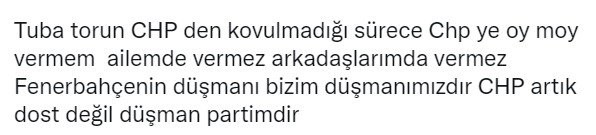 Sosyal medyada CHP-Fenerbahçe kavgası! Fenerbahçe'nin stadının kaldırılmasını isteyen CHP'li Tuba Torun özür diledi tepkiler dinmedi
