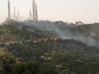 Bodrum'da Makilik Alanda Yangin