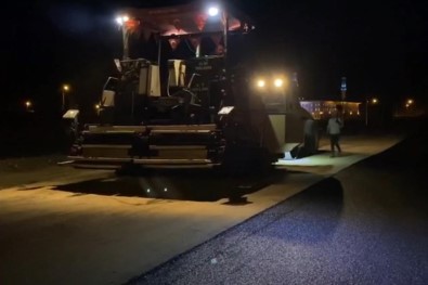Erzincan Merkezde Asfalt Çalismalari Devam Ediyor