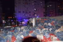 Antalya'da Nar Yüklü Kamyon Devrildi Açiklamasi 4 Yarali