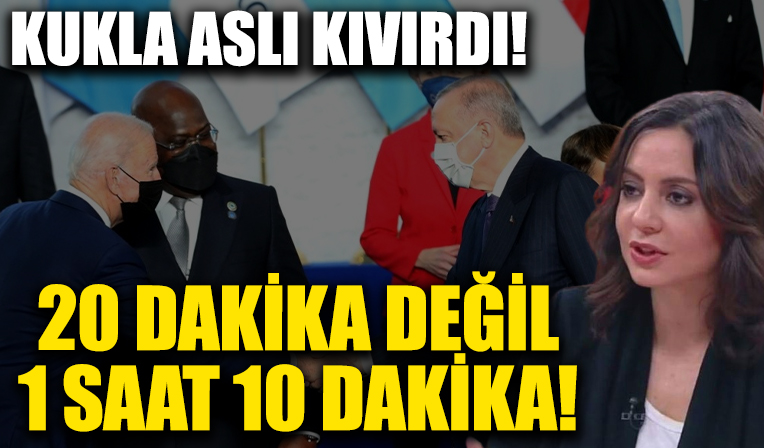 Kukla Aslı Aydıntaşbaş kıvırdı! 20 dakika değil 1 saat 10 dakika!