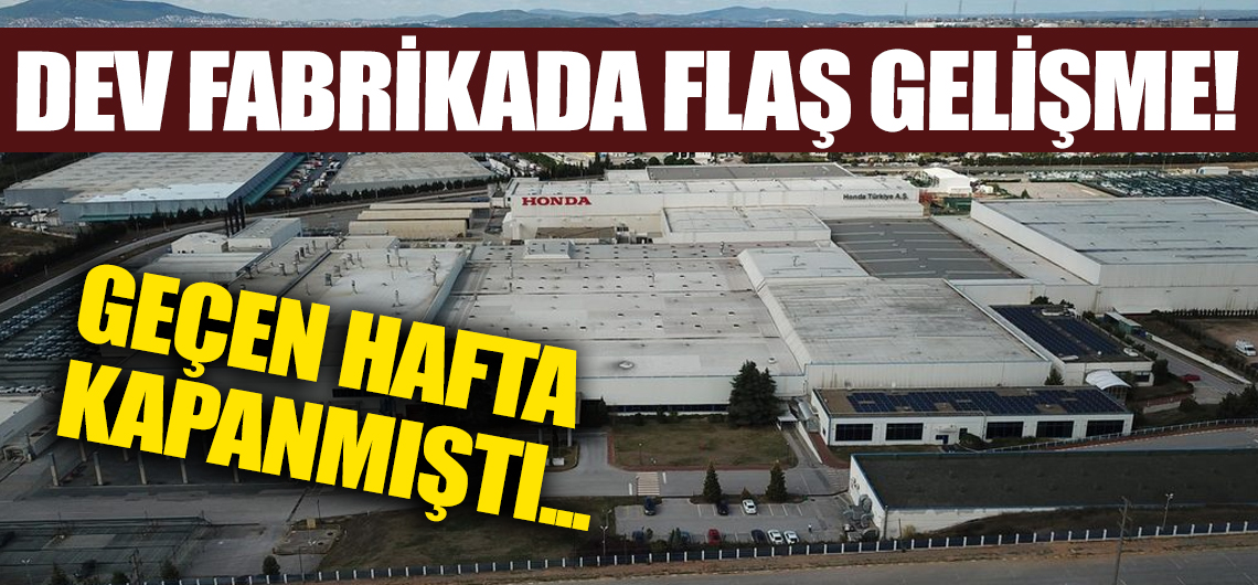 Honda'nın fabrikasında HABAŞ yerli hibrit otomobil üretecek!
