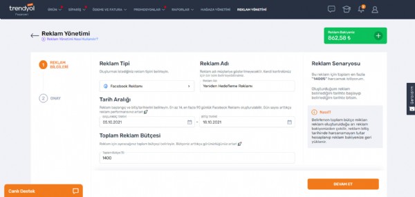 Trendyol satıcılarına tek adımda Facebook’ta reklam verme kolaylığı