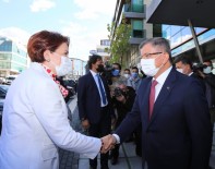 IYI Parti Lideri Aksener'den Ahmet Davutoglu'na Ziyaret