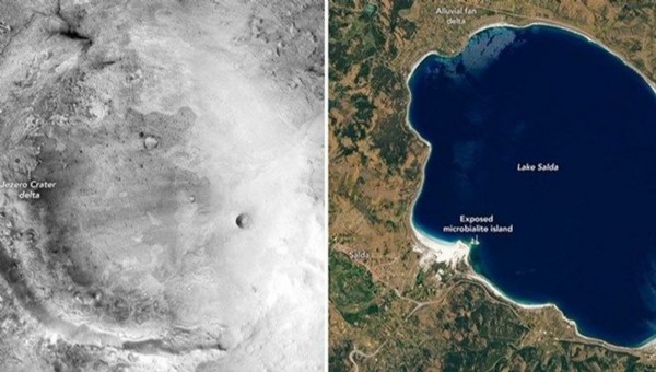 NASA'dan yeni Salda Gölü paylaşımı!