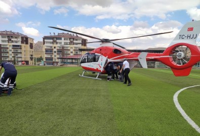 Yarali Gencin Imdadina Hava Ambulansi Yetisti