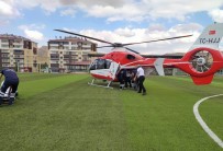 Yarali Gencin Imdadina Hava Ambulansi Yetisti