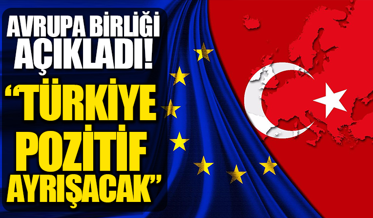 Avrupa Birliği kendisi açıkladı: Türkiye bizden pozitif ayrışacak! İşte rakamlar...